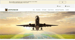 Desktop Screenshot of latestpilotjobs.com