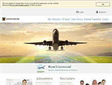 Tablet Screenshot of latestpilotjobs.com
